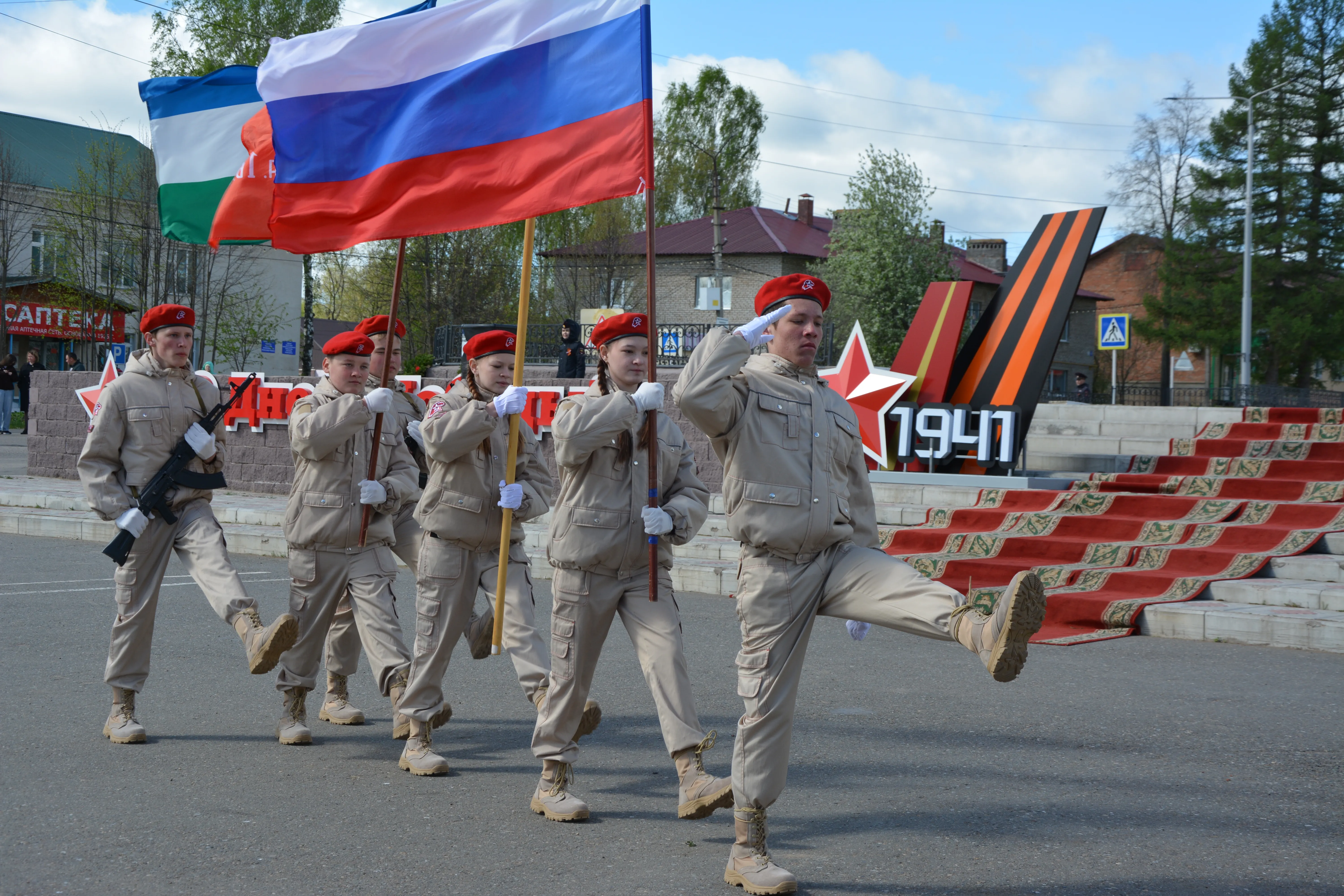 Калтасинский район празднует День Победы