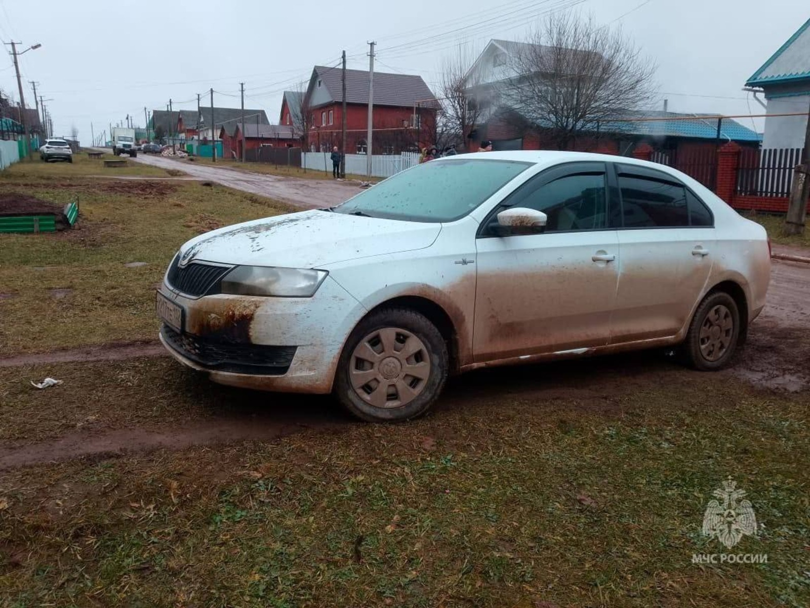 В Башкирии при пожаре  пострадала женщина