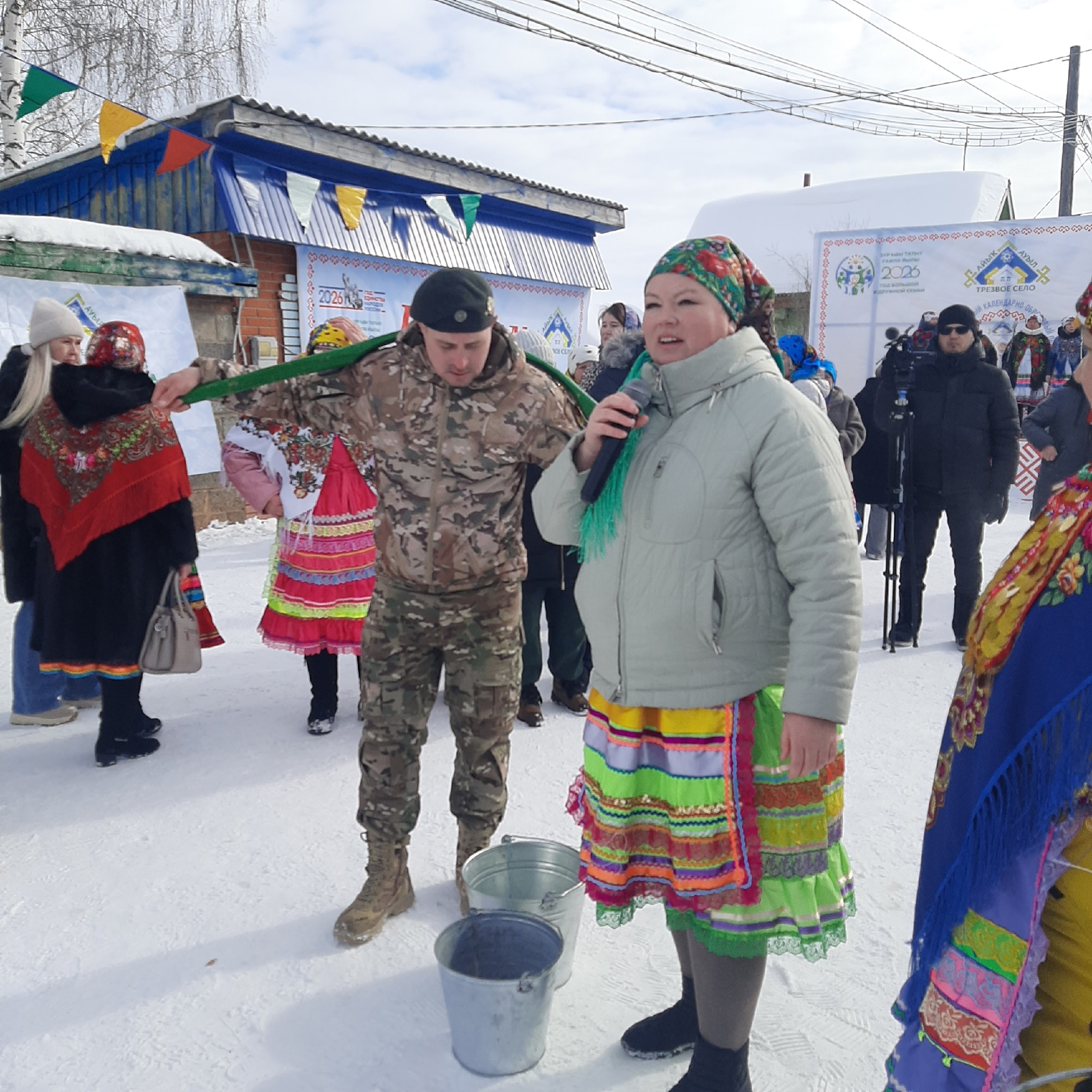 До свидания зима, здравствуй весна: в деревне Кокуш состоялись проводы зимы