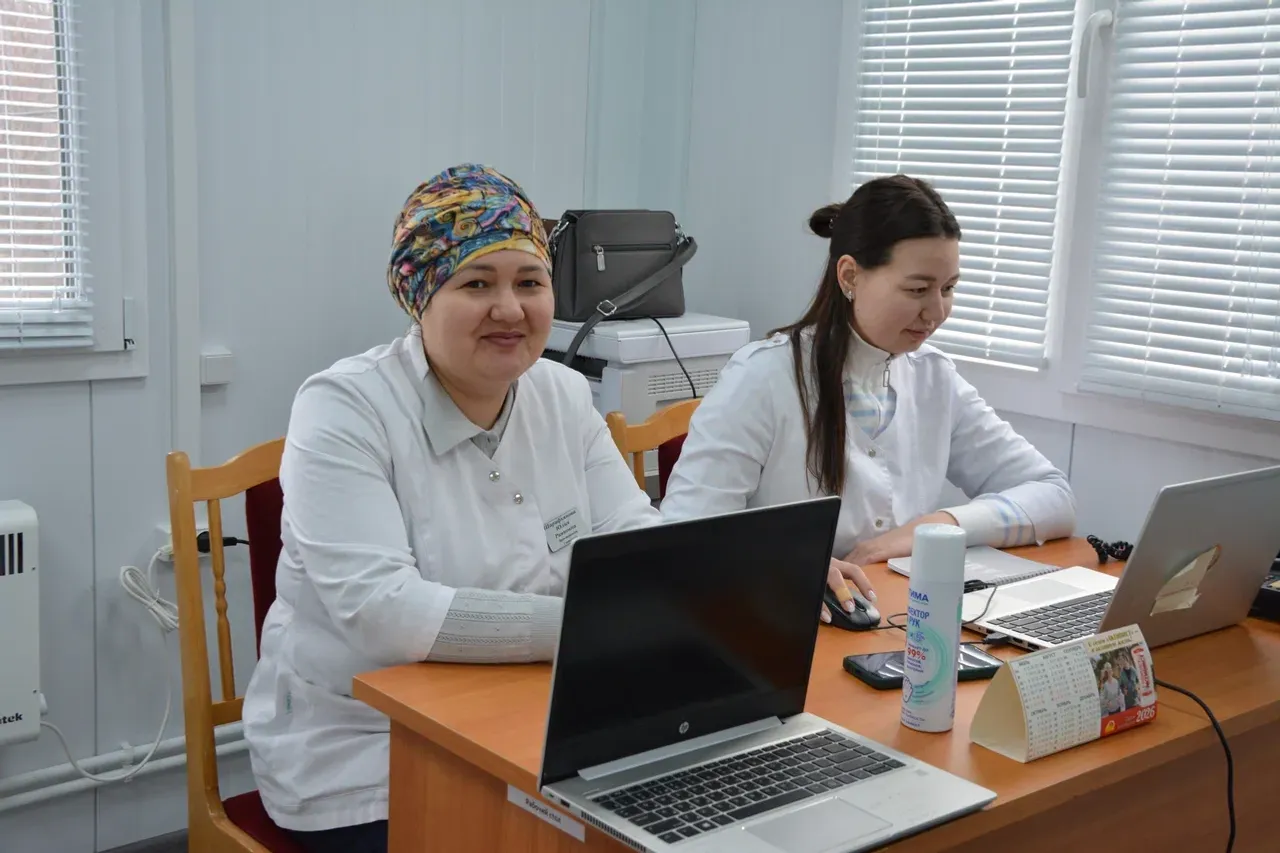 «Поезд здоровья» у старояшевцев