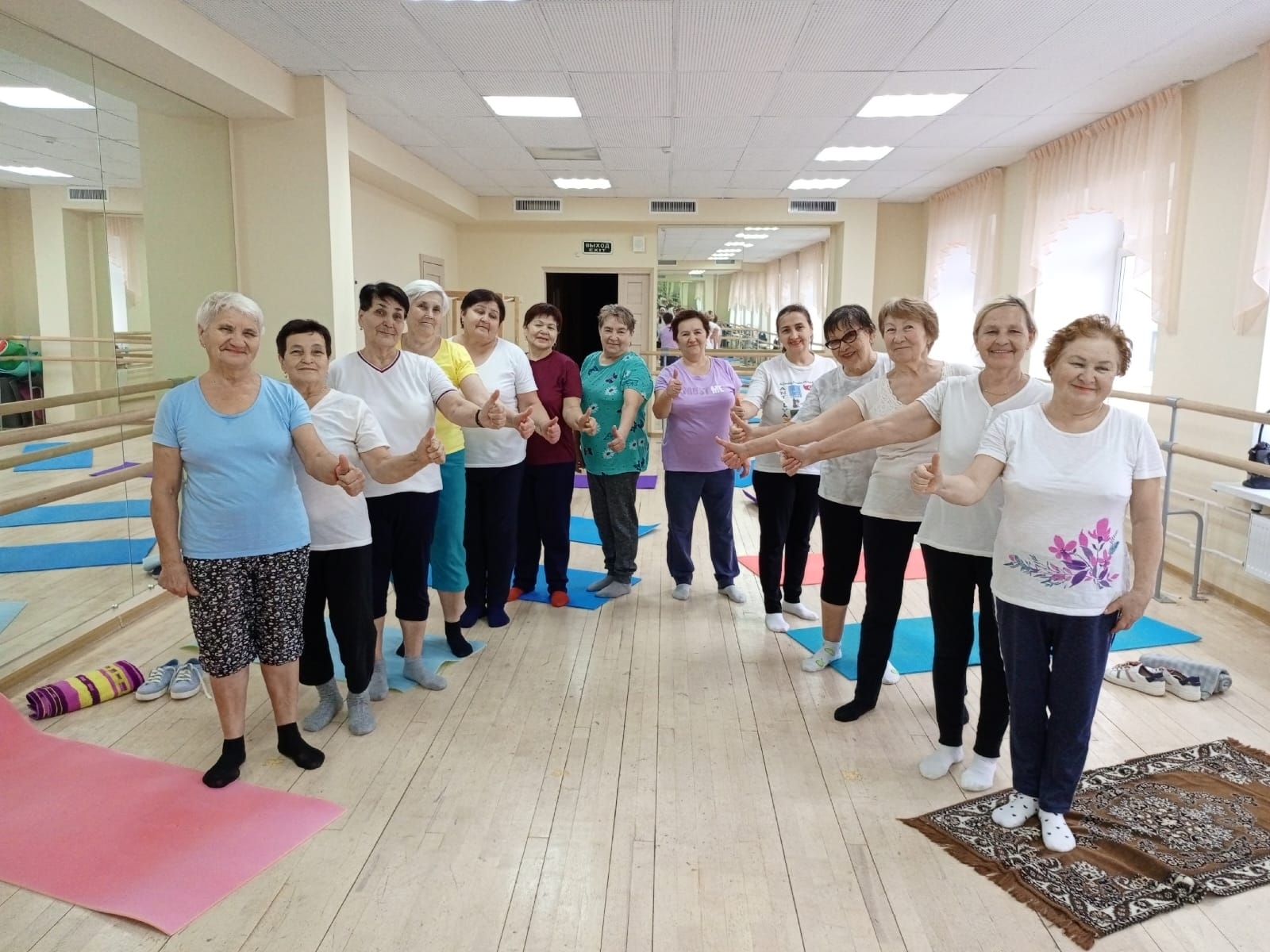 Калтасинские ветераны выбирают здоровье