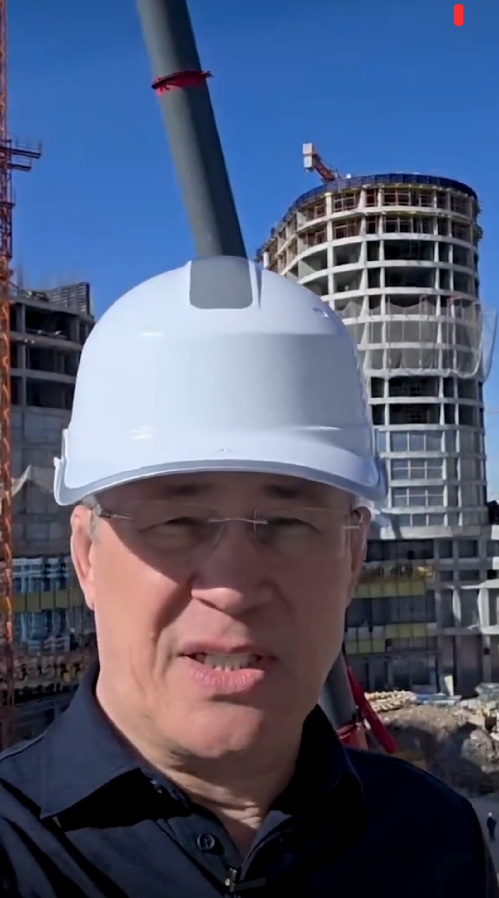 Радий Хабиров показал как идет строительство Межвузовского студенческого кампуса