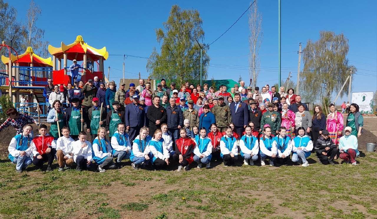 В Калтасинском районе прошла Международная акция «Сад памяти»