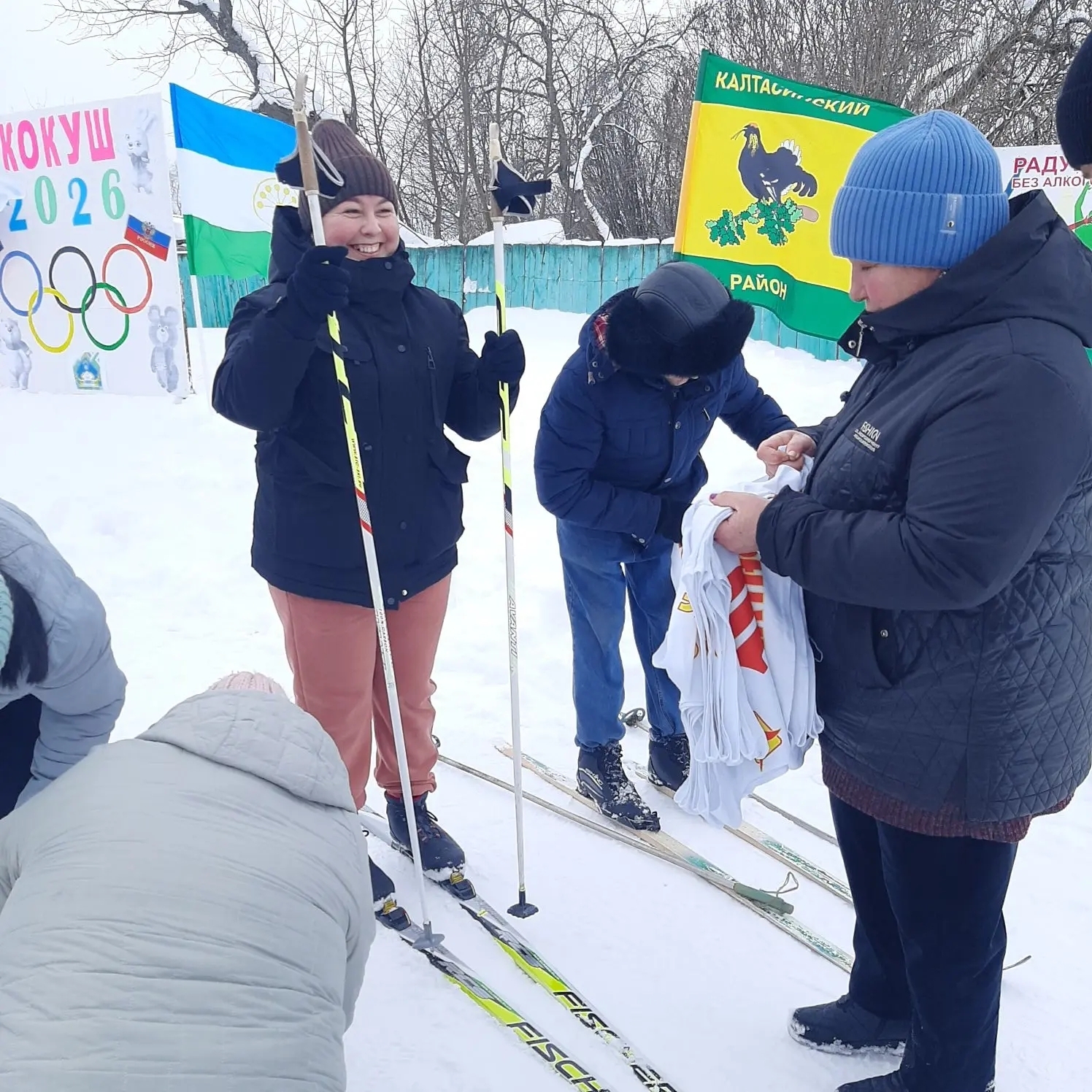 В Калтасинском районе Башкирии состоялись Деревенские Олимпийские игры