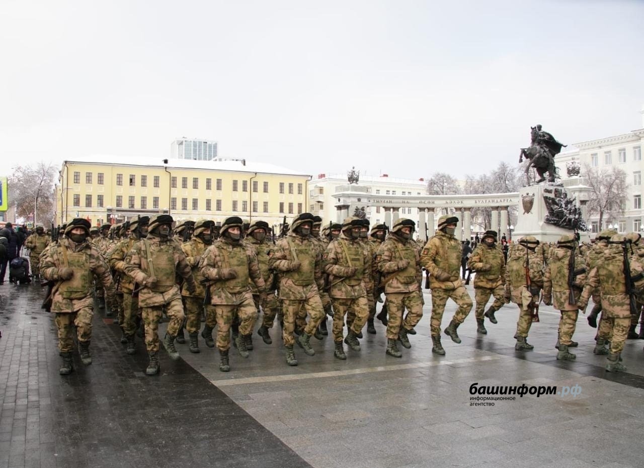 Башкирский батальон имени Салавата Юлаева отправился в зону СВО