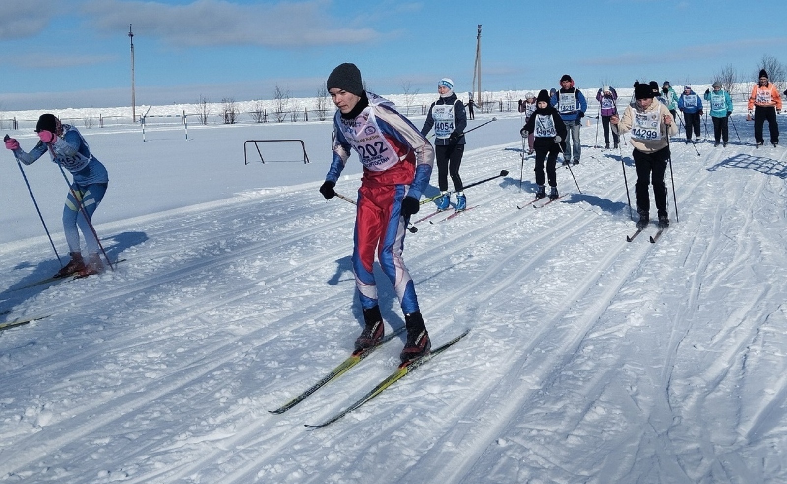 В деревне Бабаево прошли лыжные гонки на призы депутата районного Совета