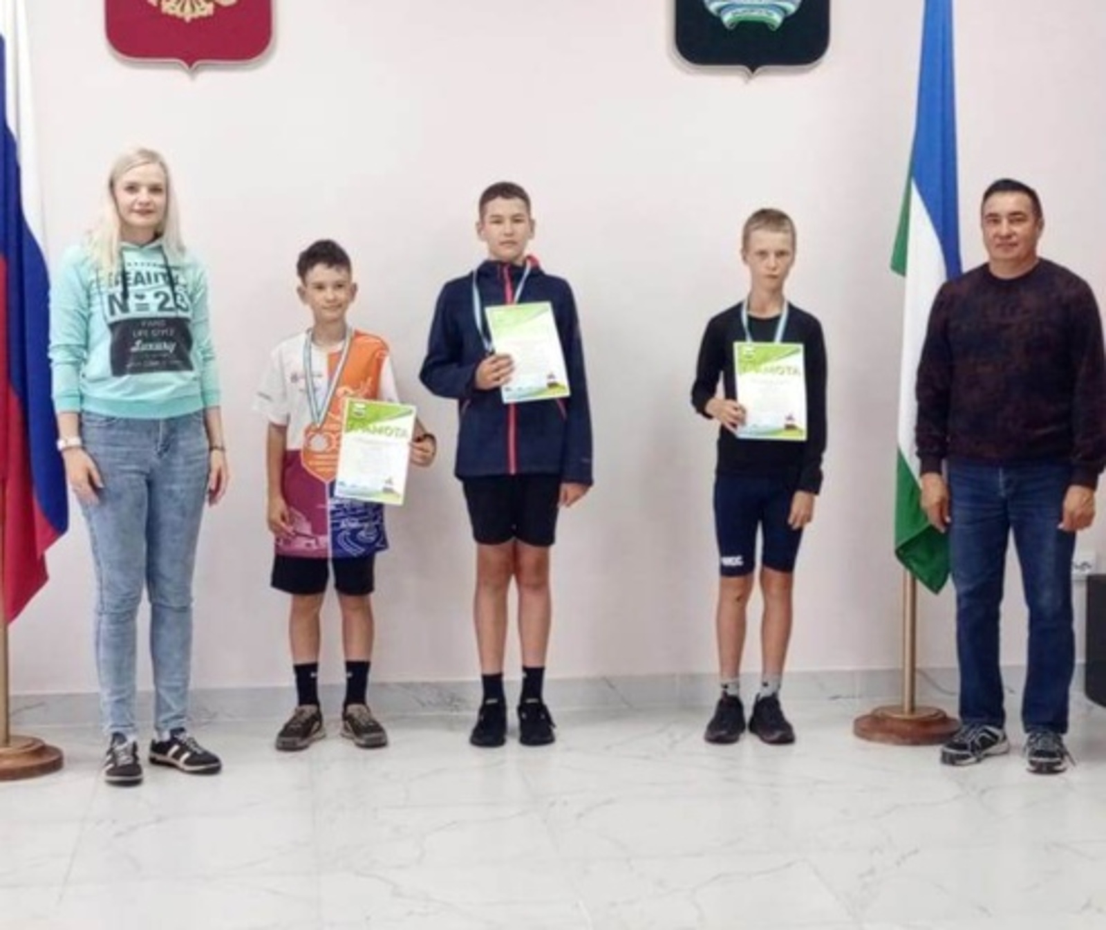 Калтасинские спортсмены завоевали медали