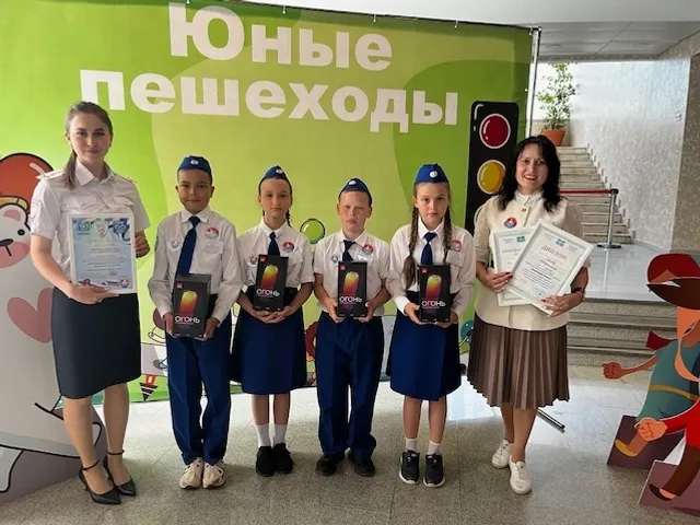 Юные инспекторы из Калтасов вошли в пятерку лучших в Башкирии