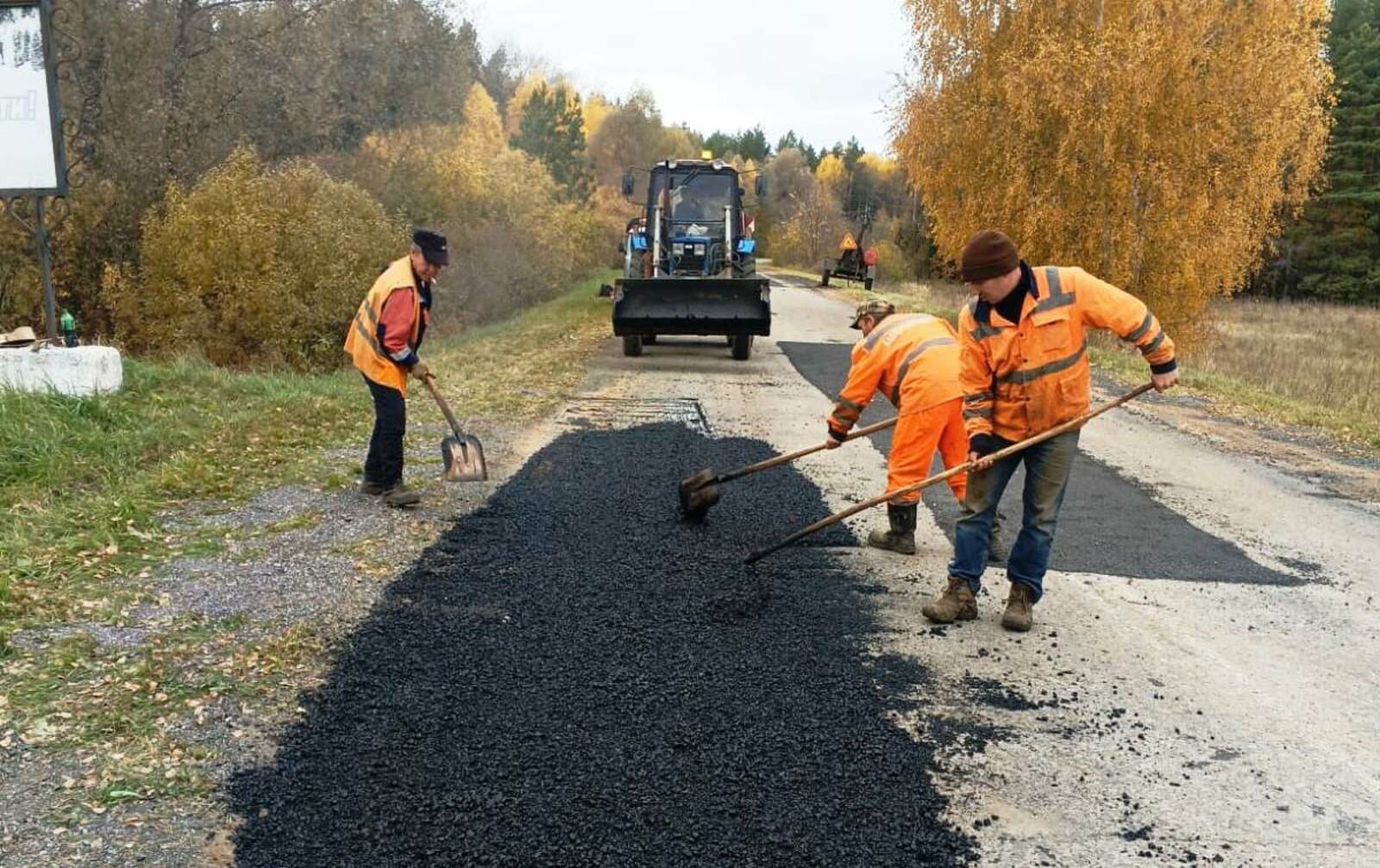 У дорожников и зимой, и летом дел невпроворот