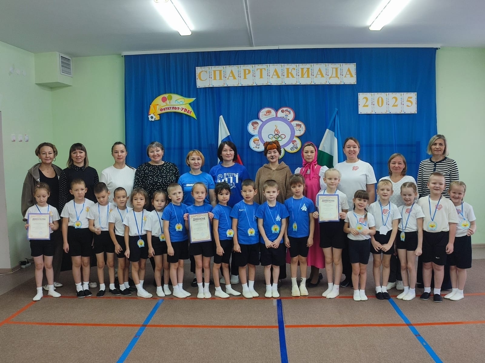 Спартакиада среди детей дошкольного возраста прошла в Калтасинском районе