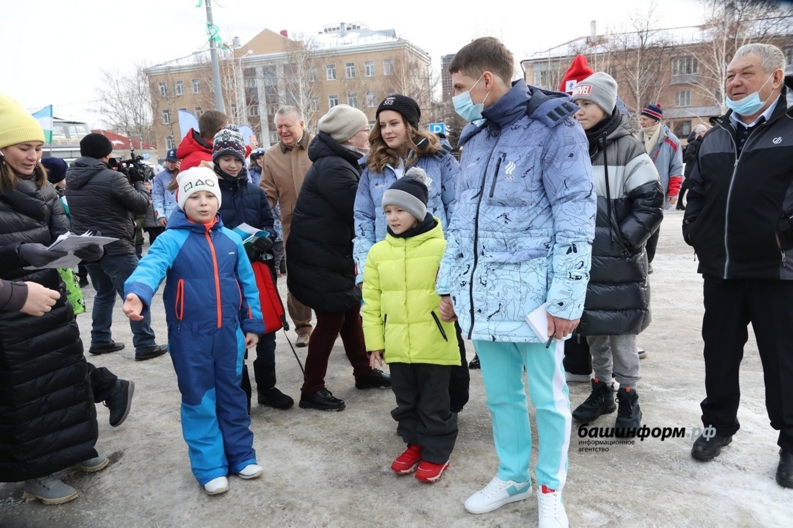 Уфа торжественно встретила призеров и участников XXIV зимних Олимпийских игр 2022 года