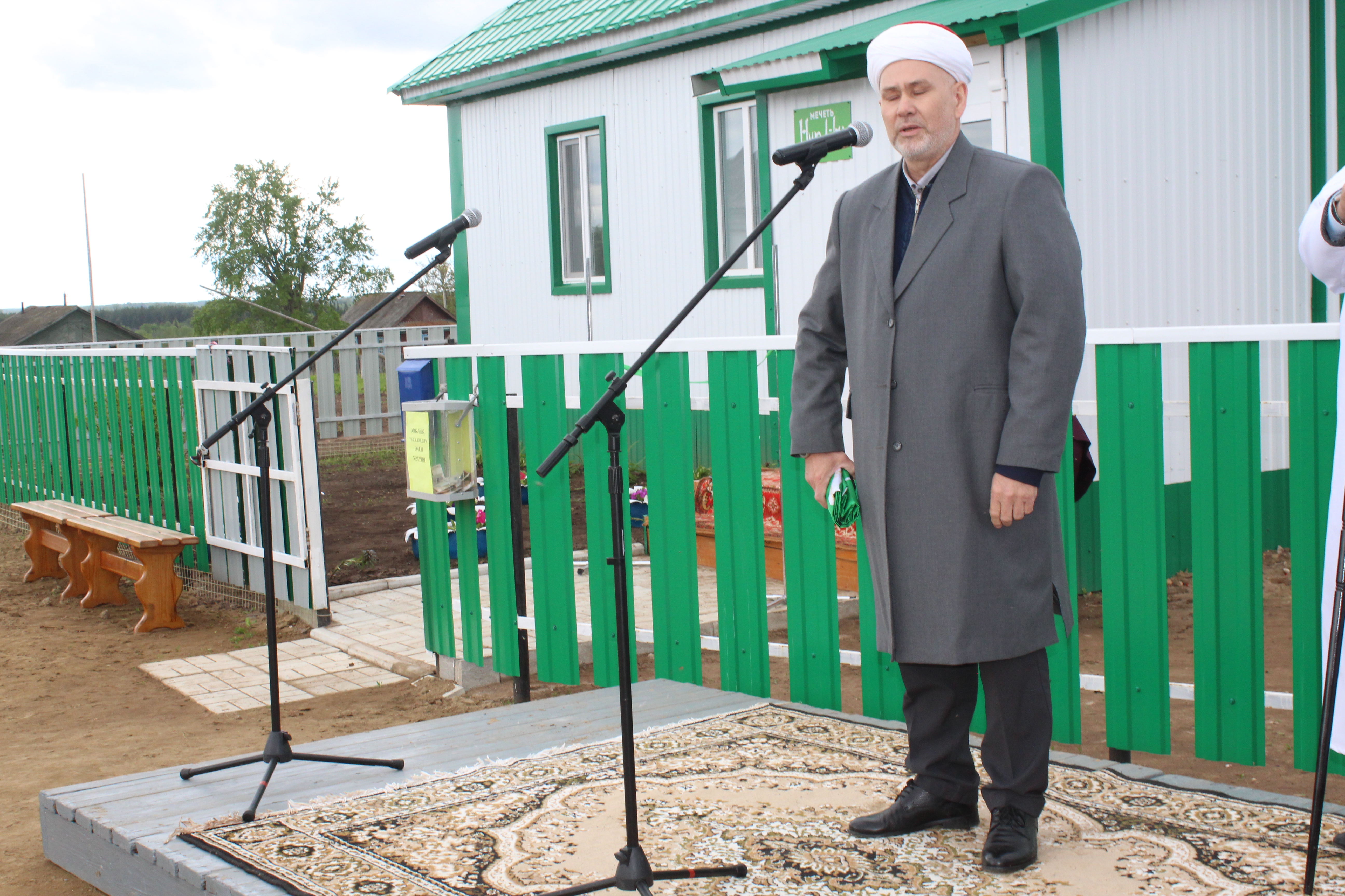 В деревне Кугарчино открыли мечеть «Нурлы»