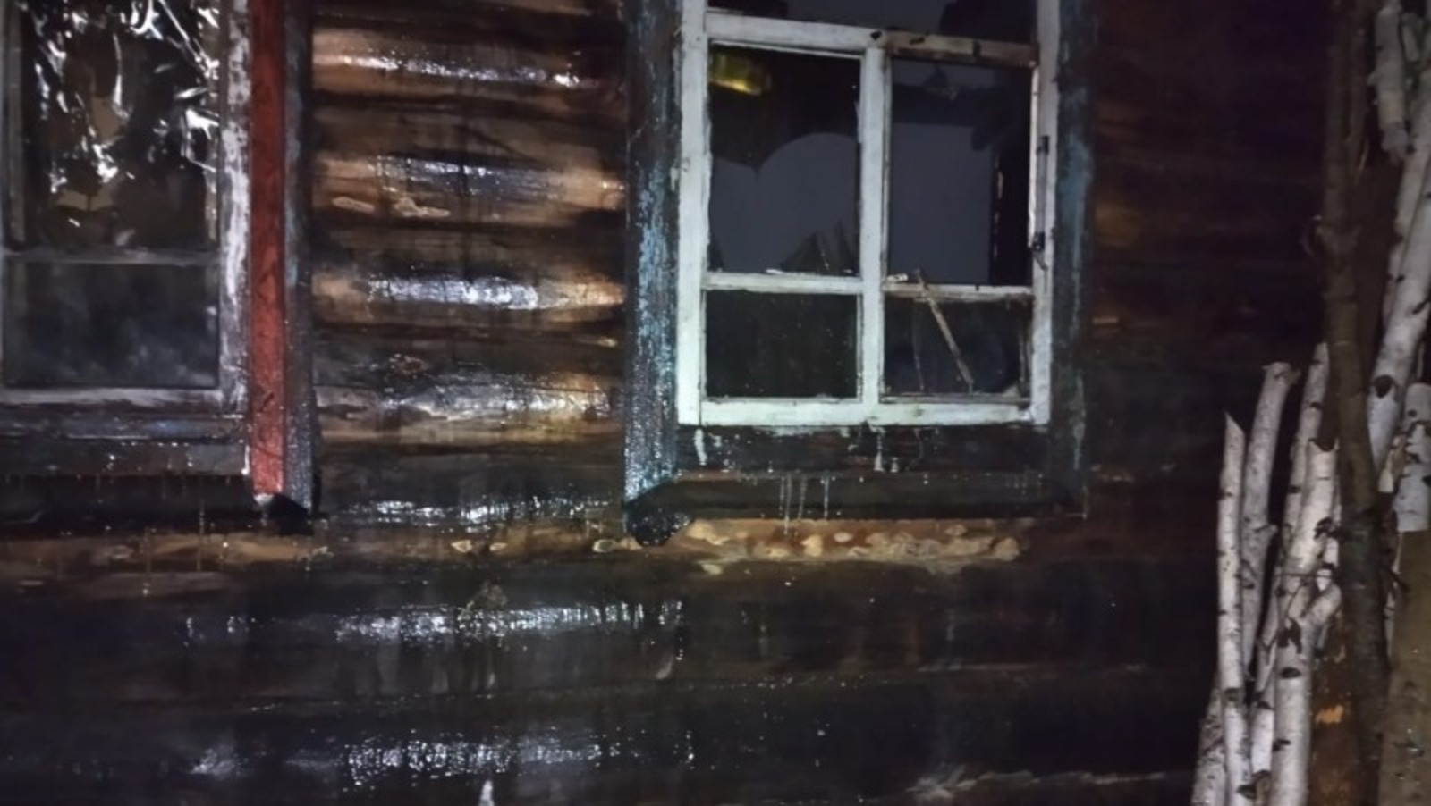 В Калтасах сгорел деревянный дом: погиб 53-летний житель