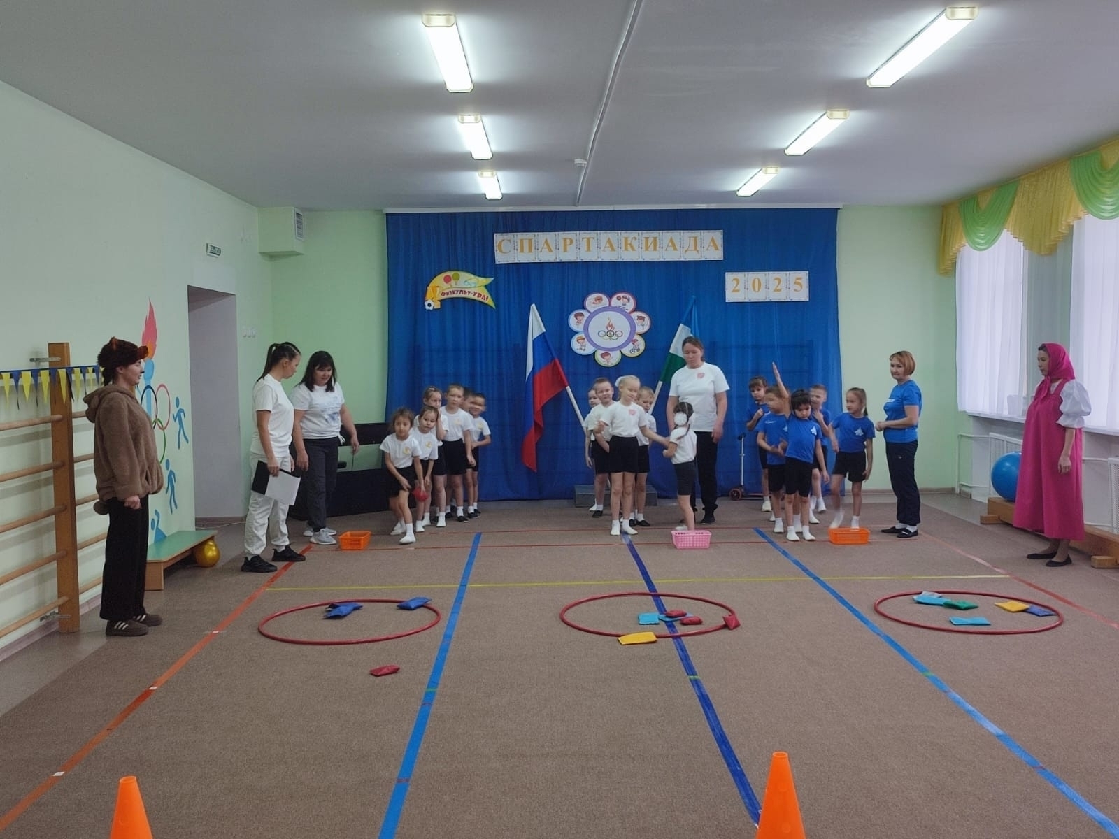 Спартакиада среди детей дошкольного возраста прошла в Калтасинском районе