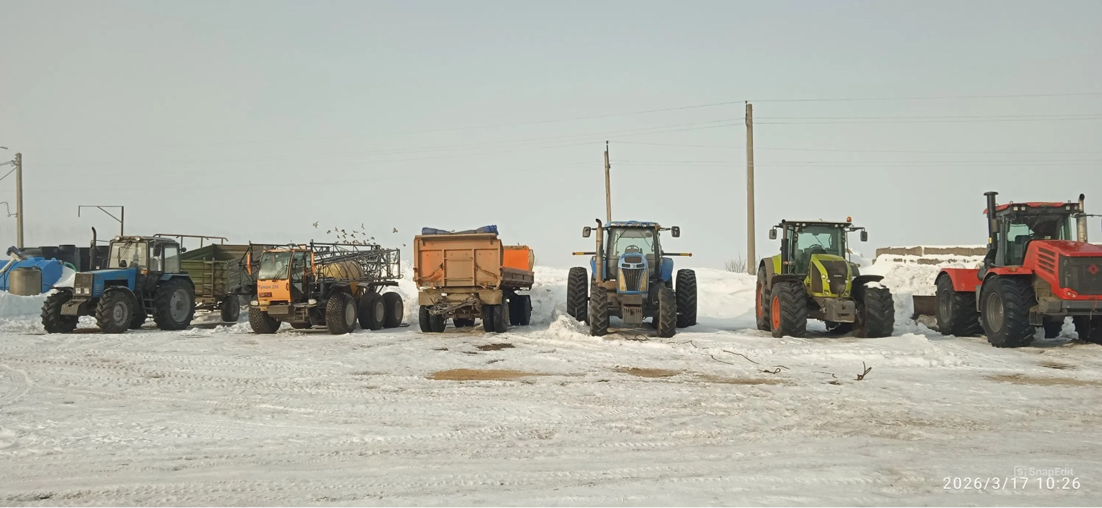 В Калтасинском районе проходит технический осмотр техники