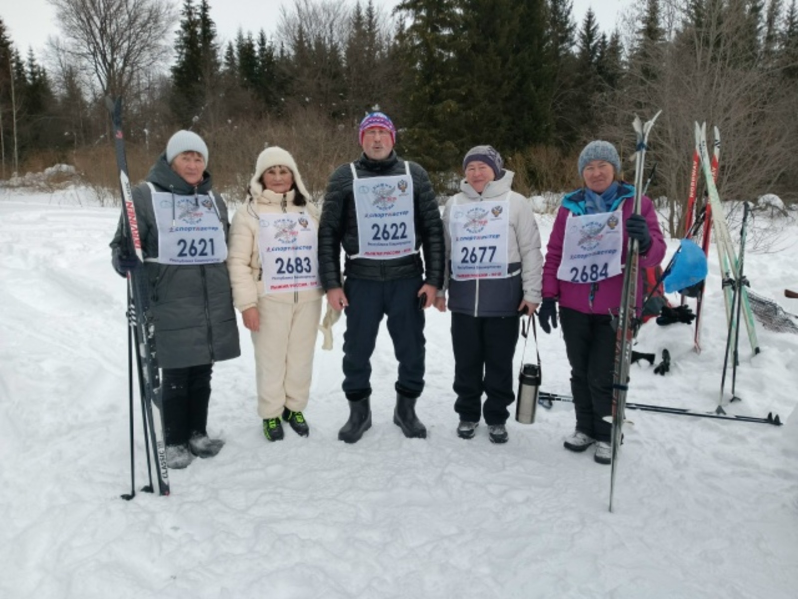 В Калтасинском районе прошли лыжные гонки "За спорт, за мир"