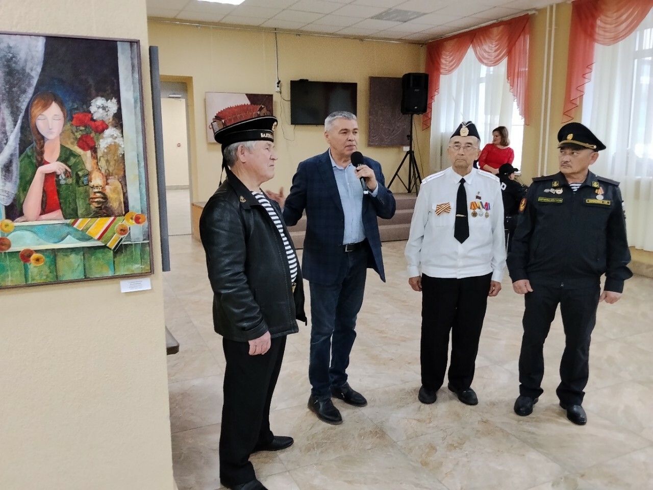 В Калтасинском районе открылась художественная экспозиция