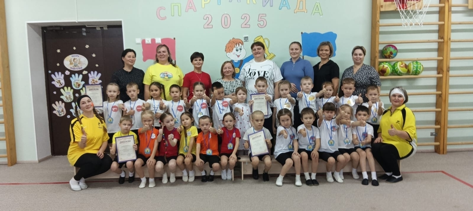 Спартакиада среди детей дошкольного возраста прошла в Калтасинском районе