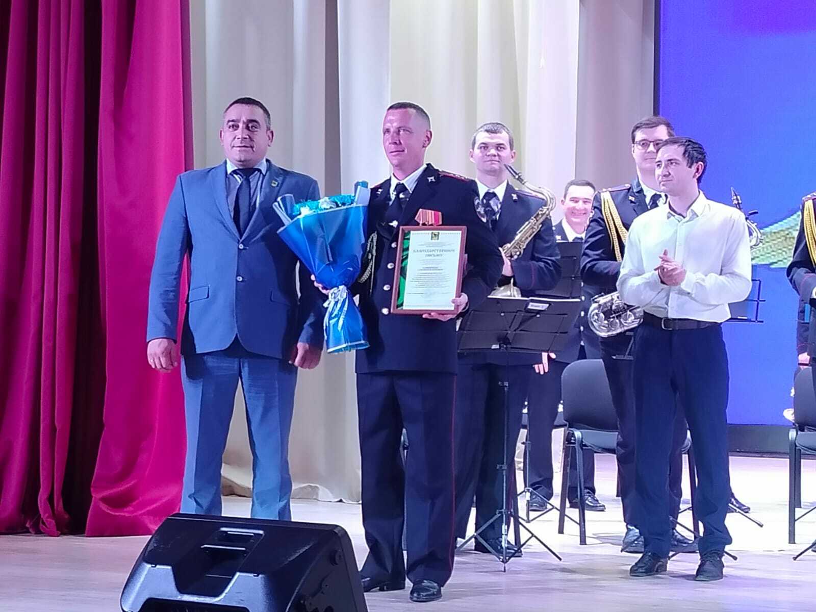 Эстрадно-духовой оркестр МВД РБ выступил в Калтасинском районе