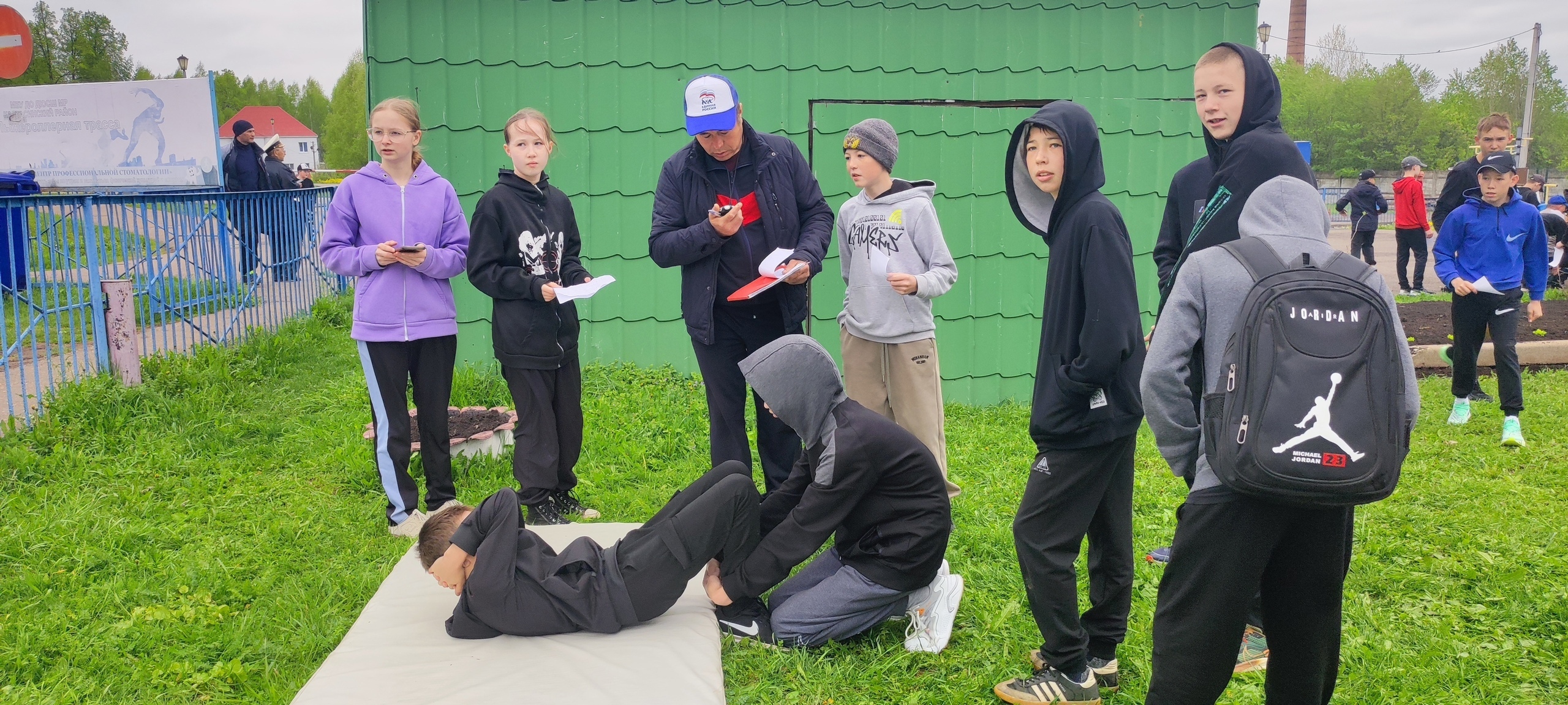 Калтасинские школьники участвуют на фестивале ГТО