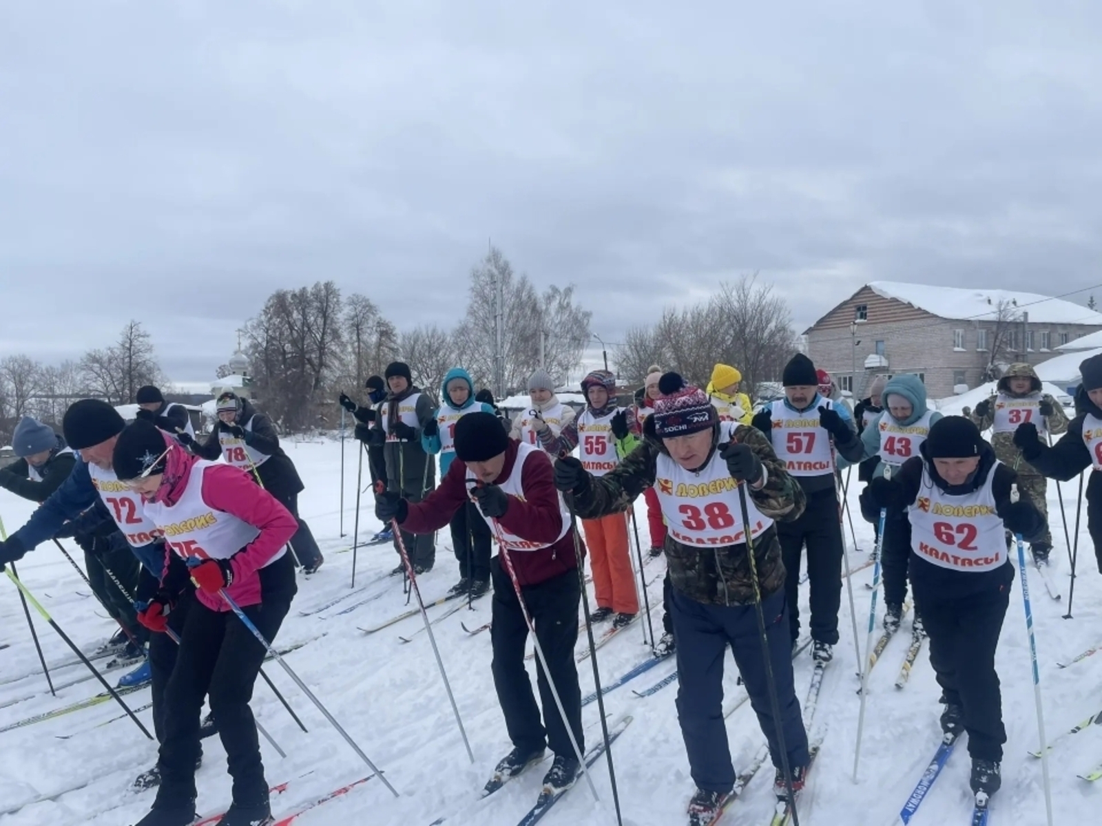 Более 140 участников вышли на старт «Лыжни России – 2026» в Калтасах