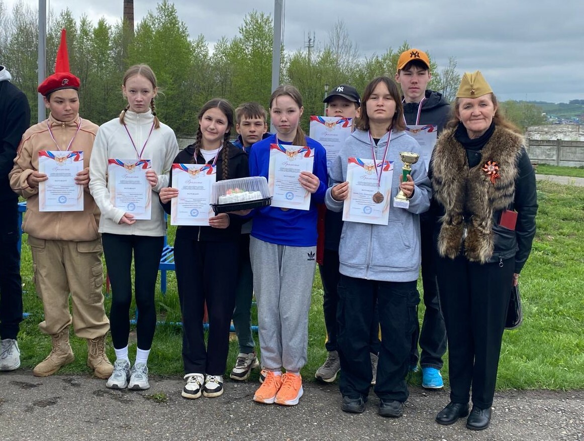 В Калтасах прошла эстафета Победы