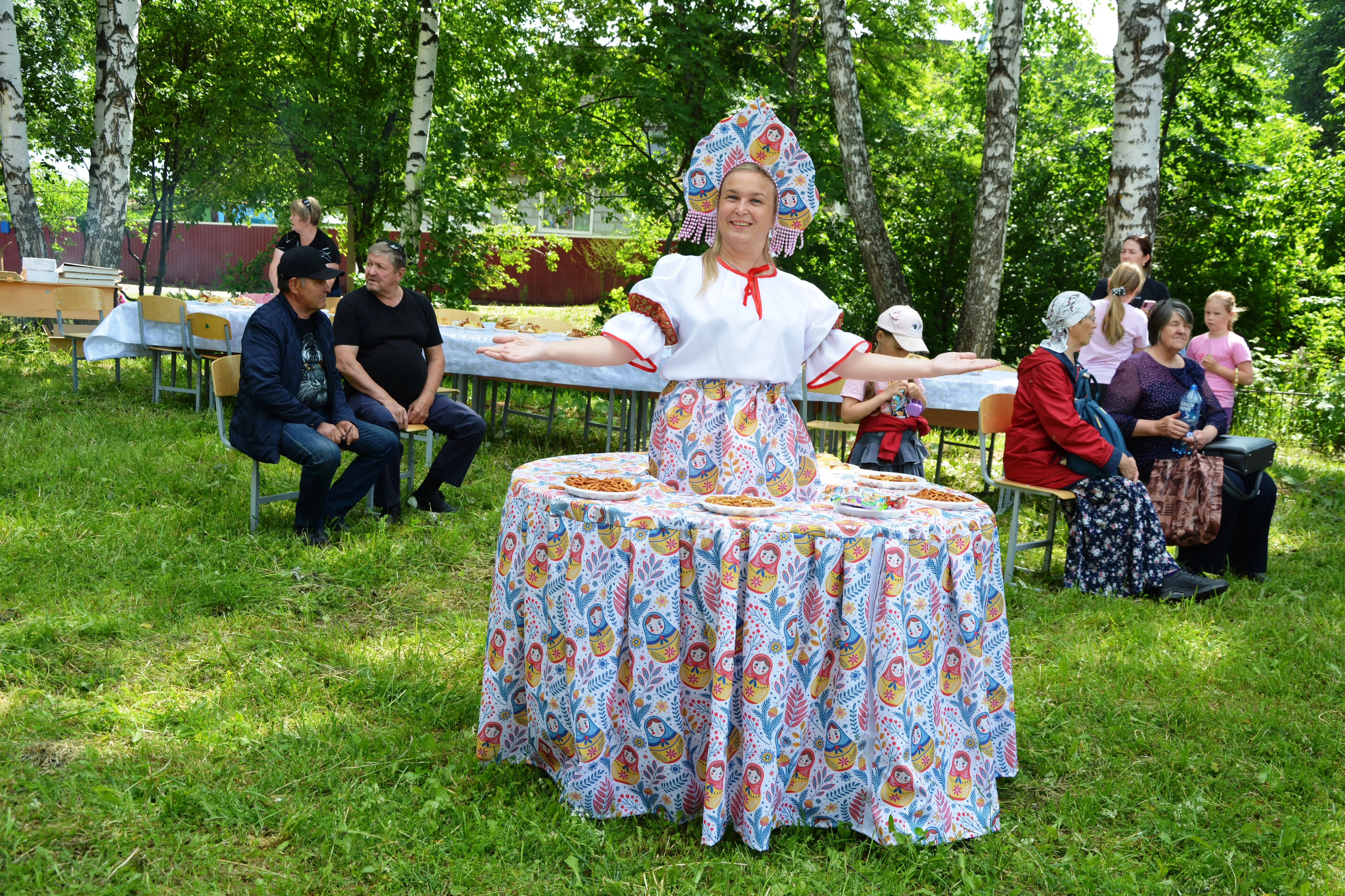 В селе Кутерем состоялся фестиваль русской культуры "Русская матрёшка"