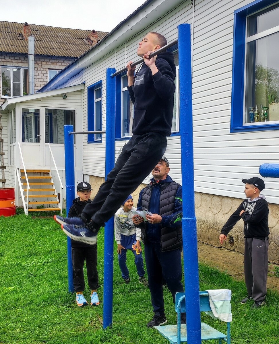 Калтасинские школьники участвуют на фестивале ГТО