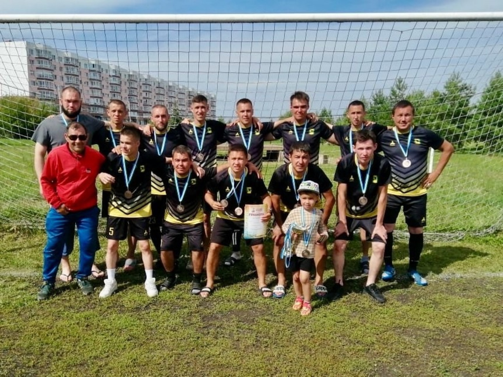 Футболисты Калтасинского района стали бронзовыми призерами Башкирии
