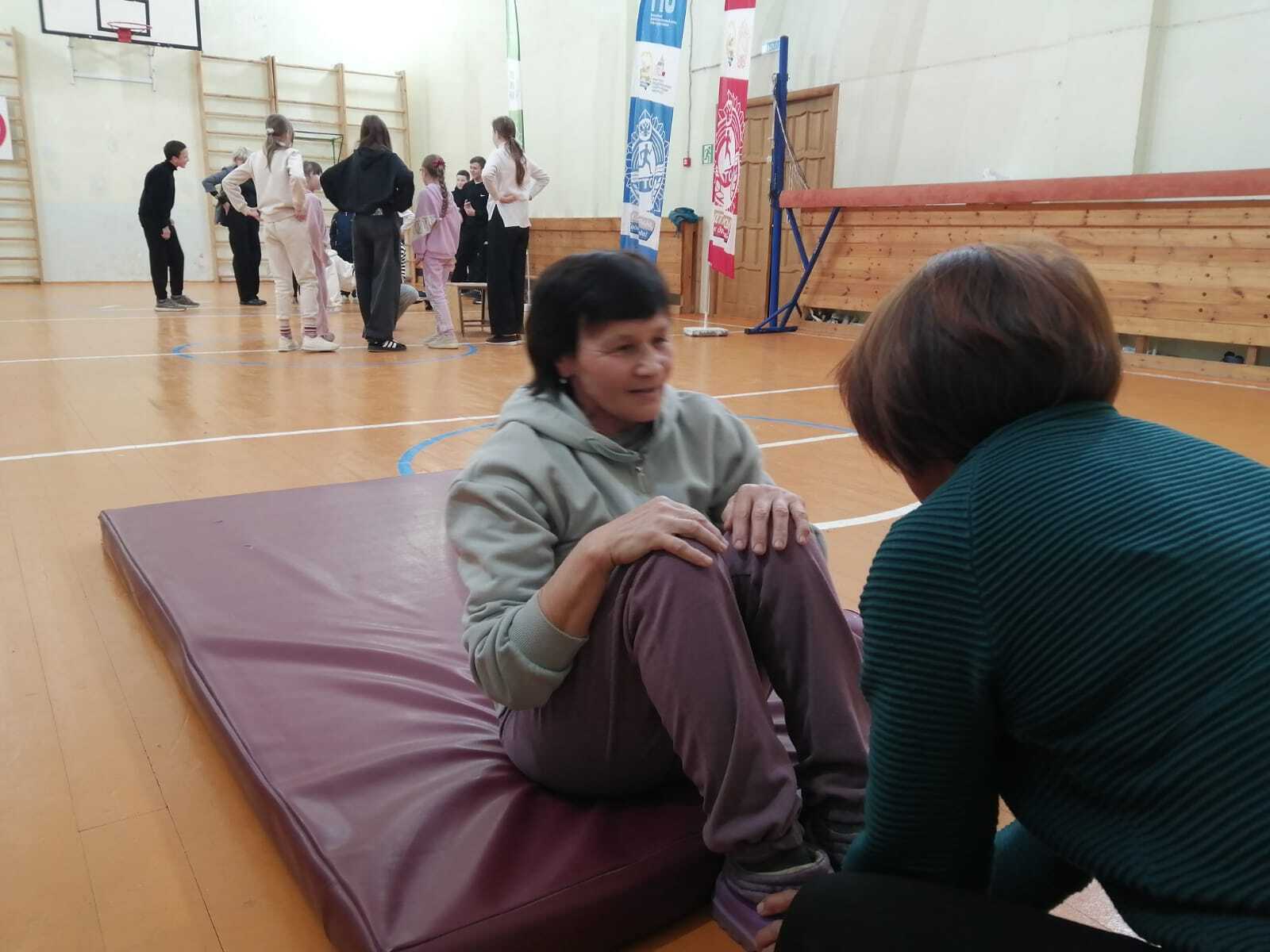 Староорьебашевцы сдавали нормативы ГТО