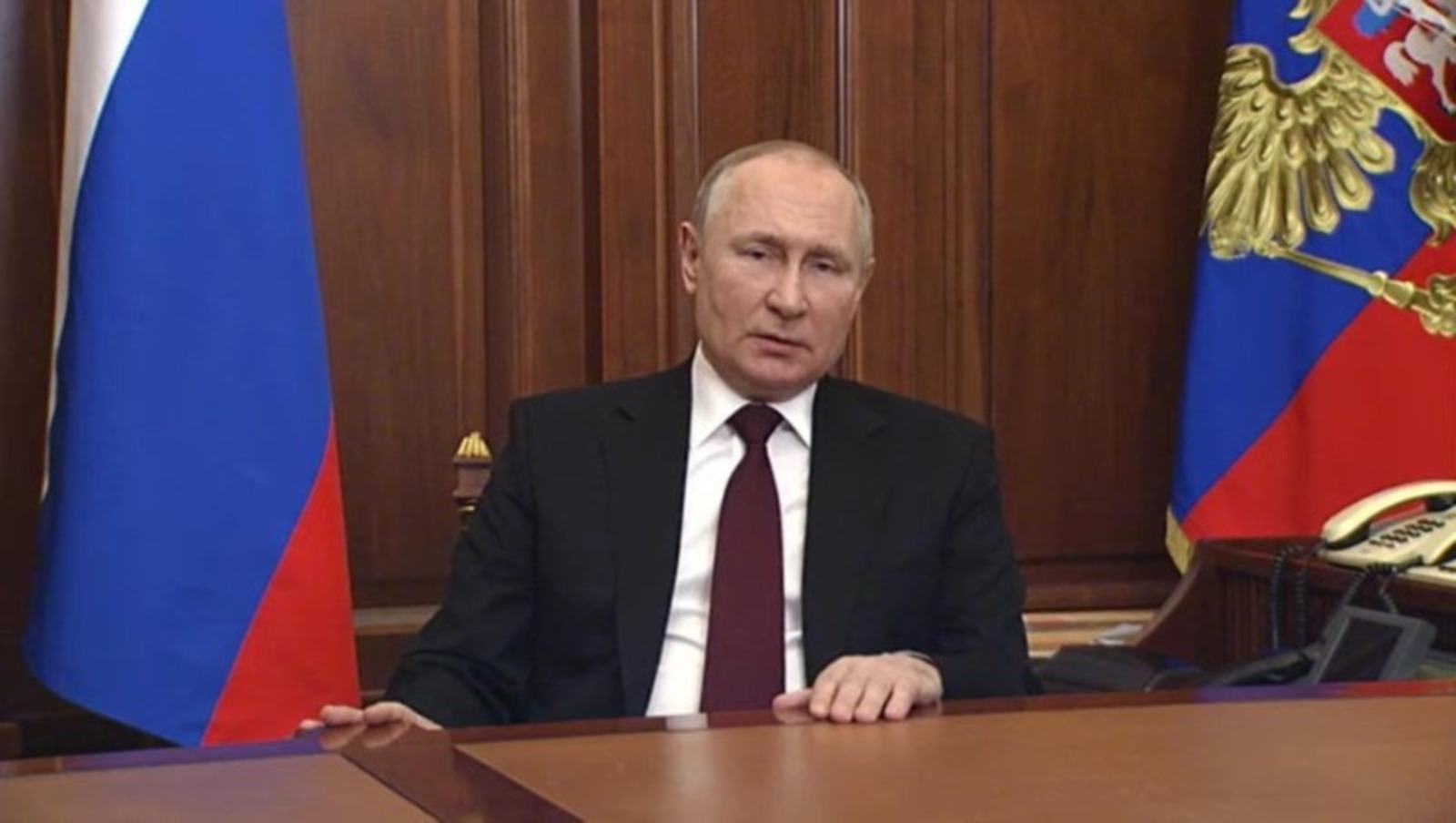 Владимир Путин объявил о начале спецоперации на территории республик Донбаса