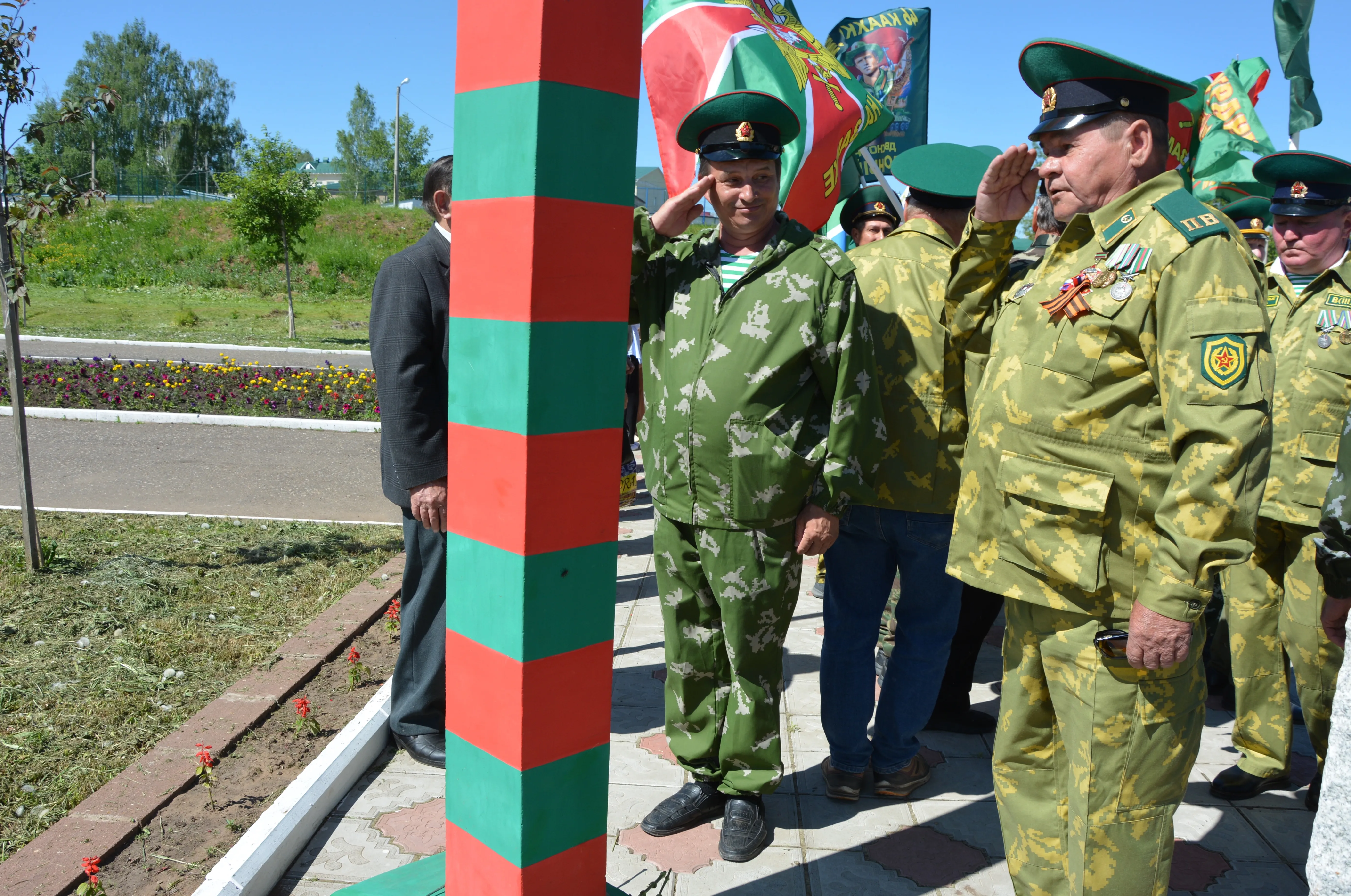 В Калтасинском районе отметили День пограничника
