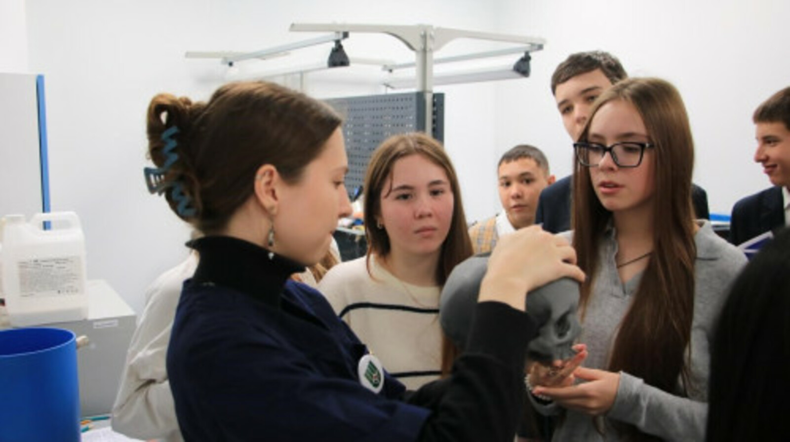 Школьники Башкирии познакомились с наукой будущего в Межвузовском кампусе
