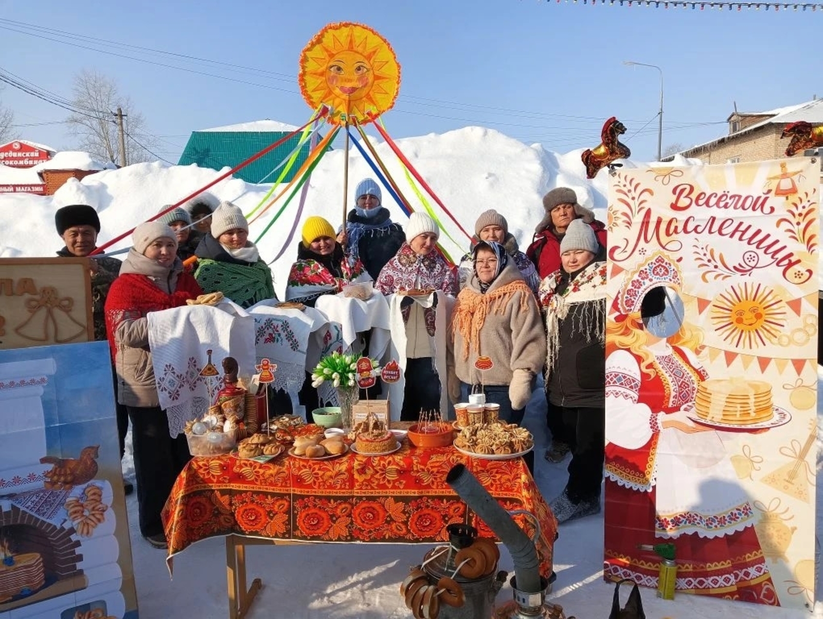 Масленичные гуляния в Краснохолмском: праздник весны и радости