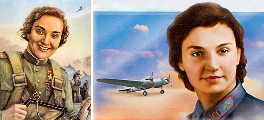 Подвиг советской летчицы объединяет поколения