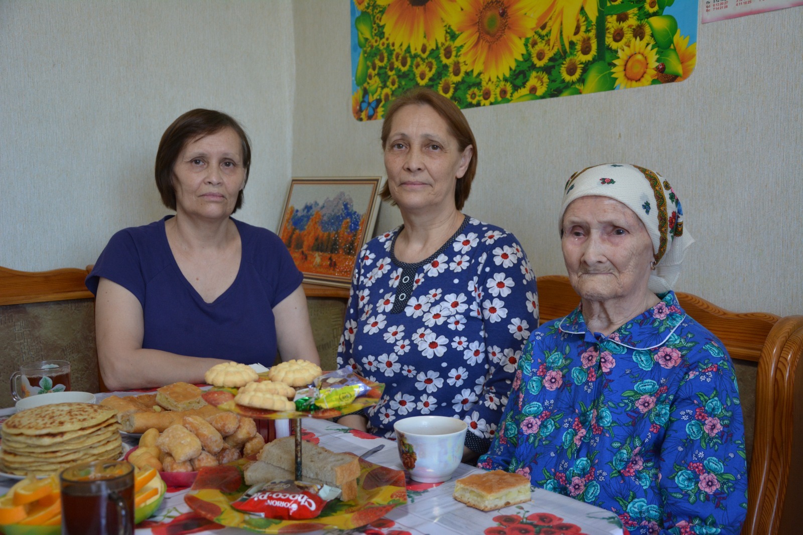 Калтасинские медики поздравили ветеранов в преддверии Дня Победы