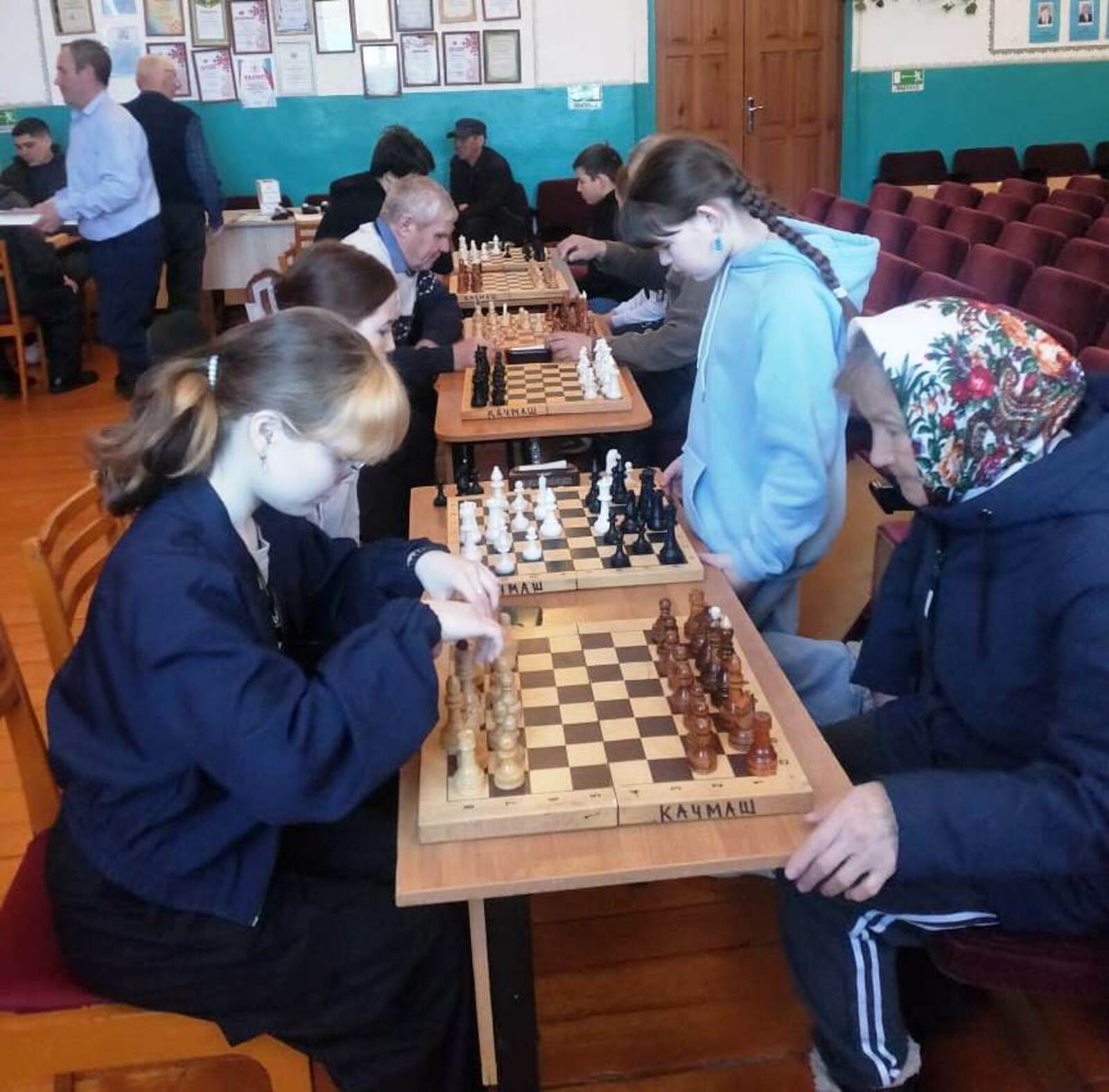 В Калтасинском районе прошло Первенство по шахматам