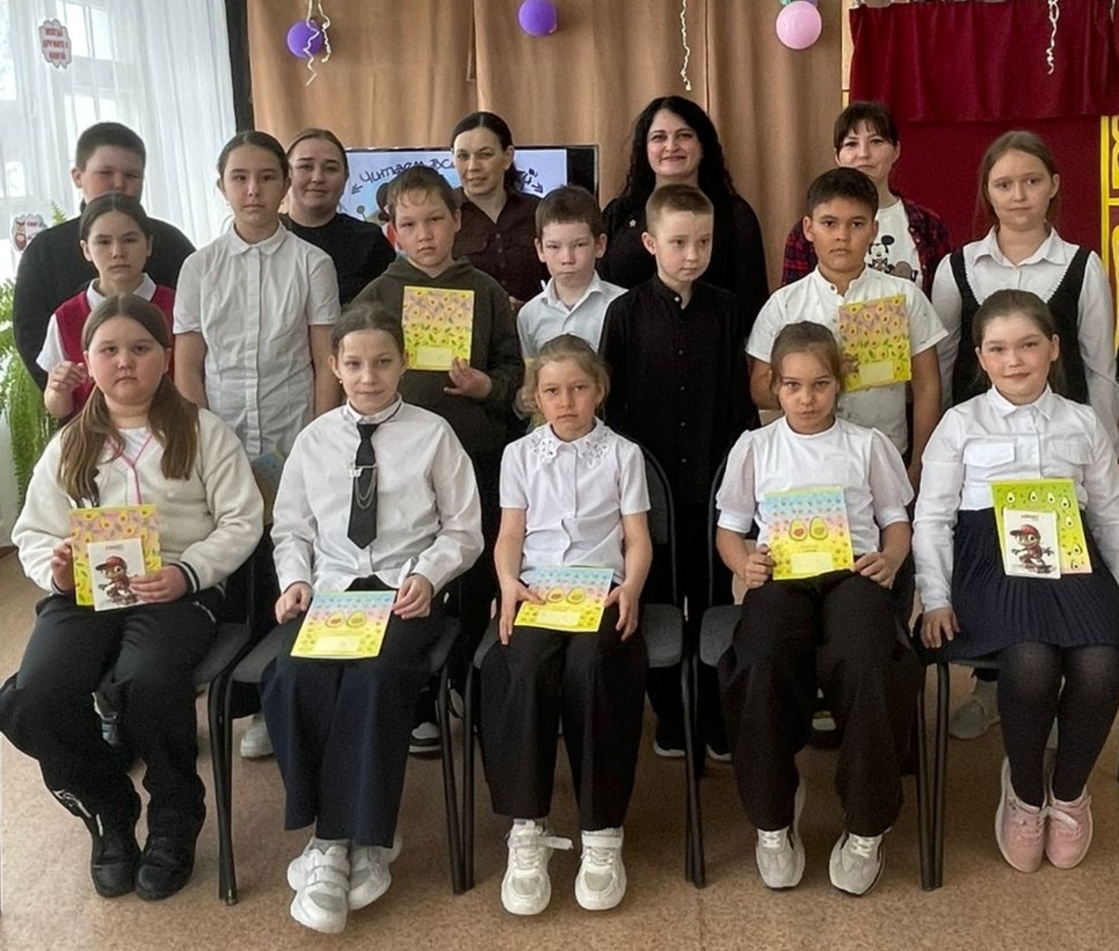 В Калтасинской детской библиотеке прошел конкурс на самую читающую семью