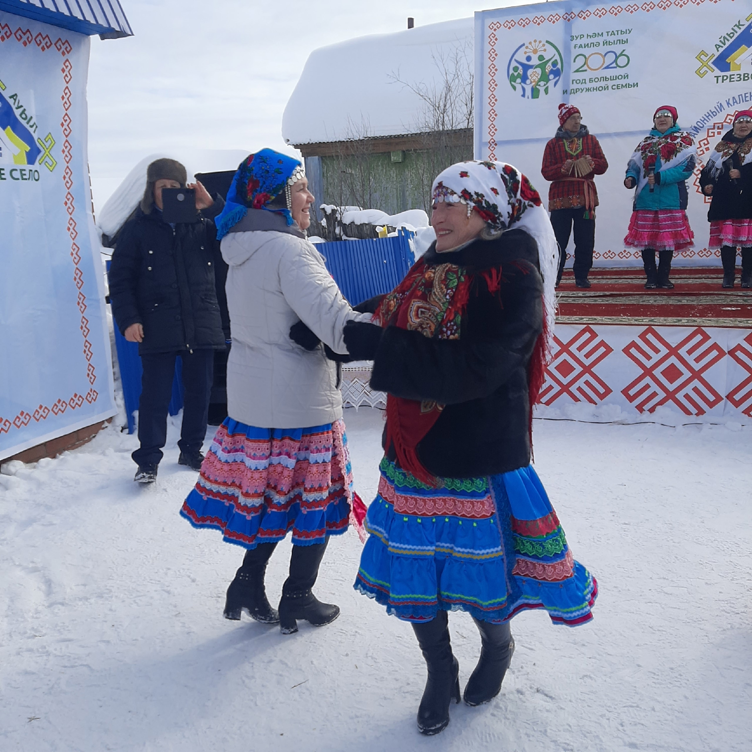 До свидания зима, здравствуй весна: в деревне Кокуш состоялись проводы зимы