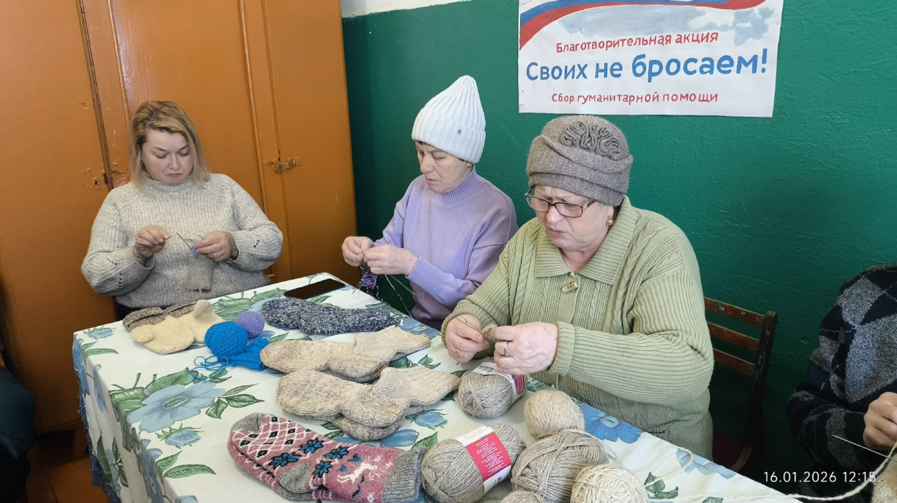 Мастерицы Калегино помогают воинам специальной военной  операции
