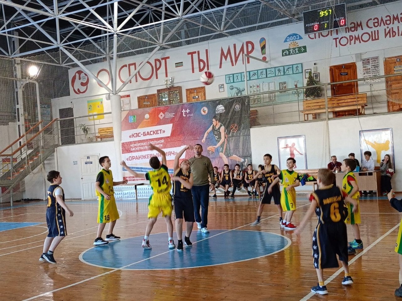 Баскетболисты Калтасинской школы №1 доказали своё мастерство