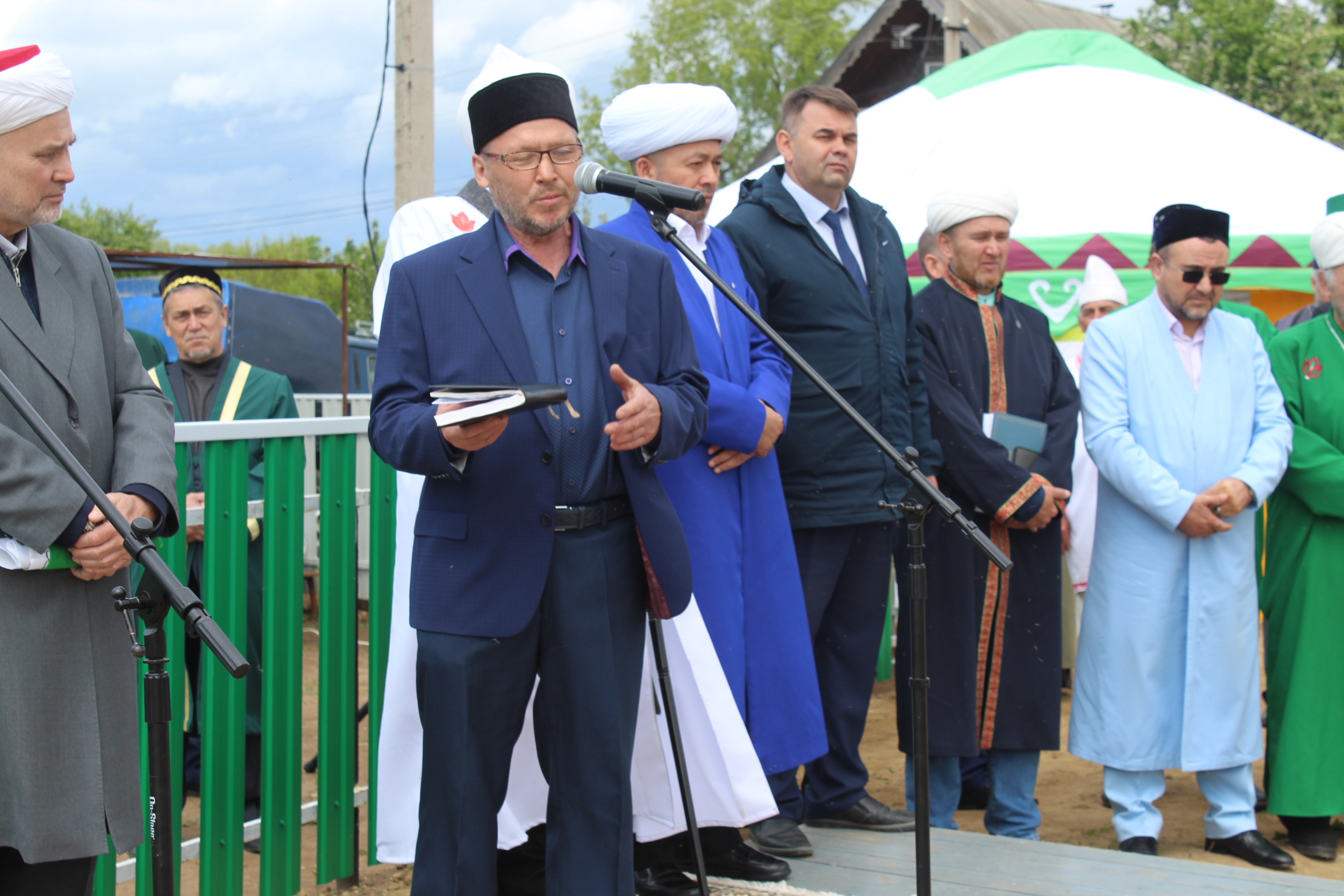 В деревне Кугарчино открыли мечеть «Нурлы»