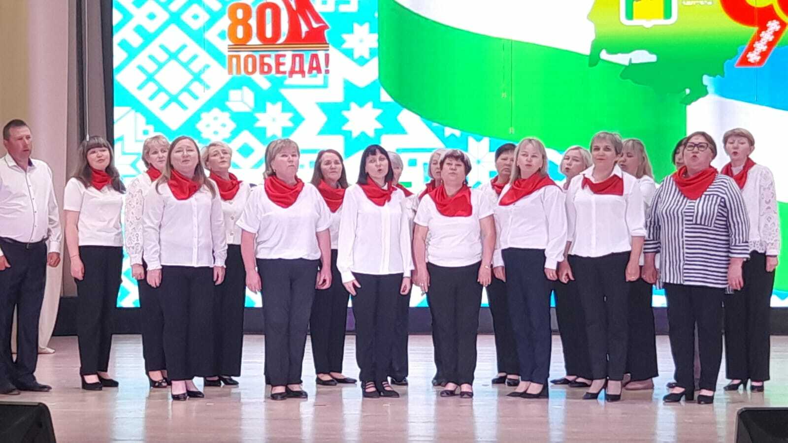 В Калтасах прошёл фестиваль хорового и вокального пения в честь юбилея района