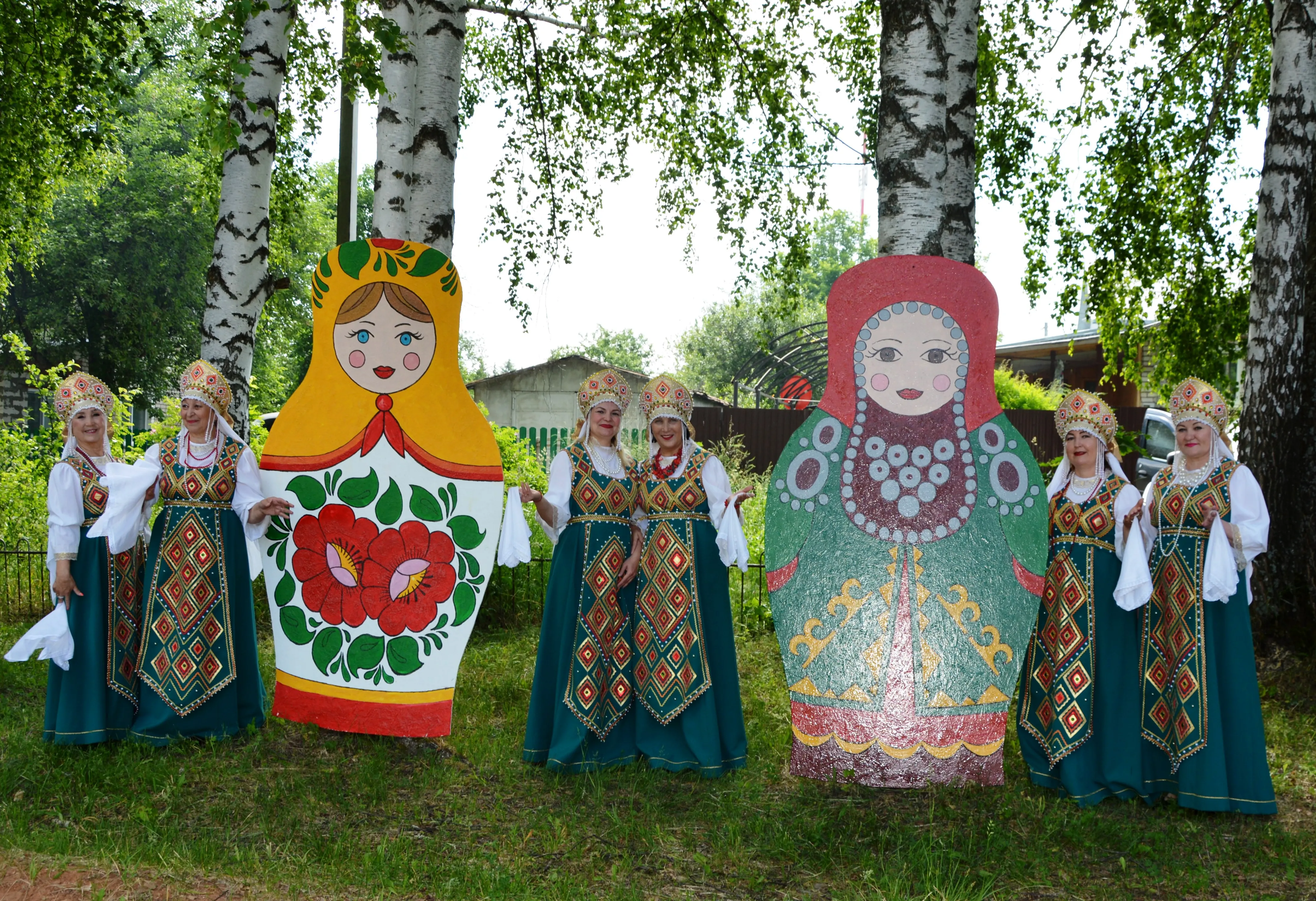 В селе Кутерем состоялся фестиваль русской культуры "Русская матрёшка"