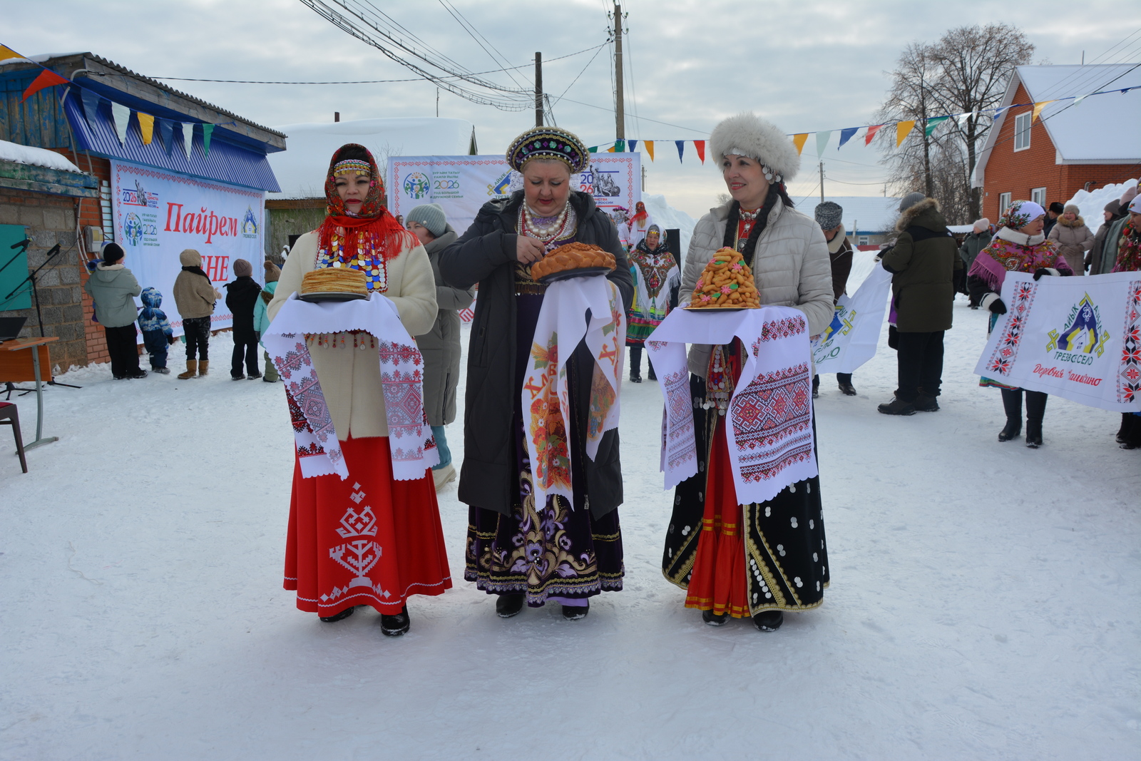 До свидания зима, здравствуй весна: в деревне Кокуш состоялись проводы зимы