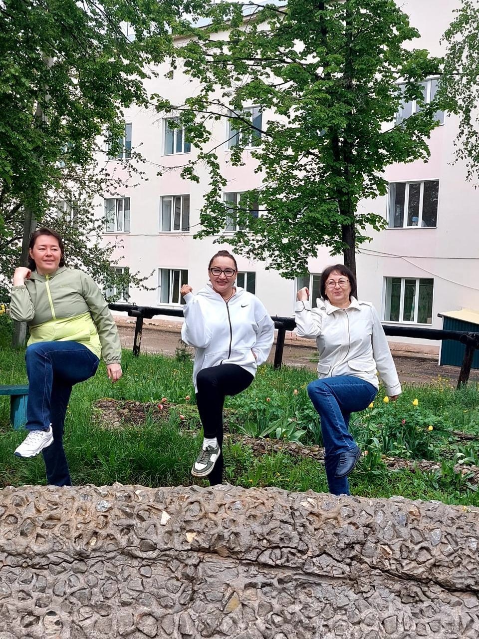 Калтасинские медики знают, как правильно начать день