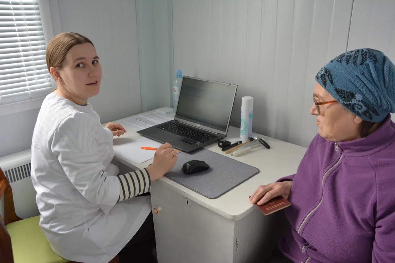 «Поезд здоровья» у старояшевцев