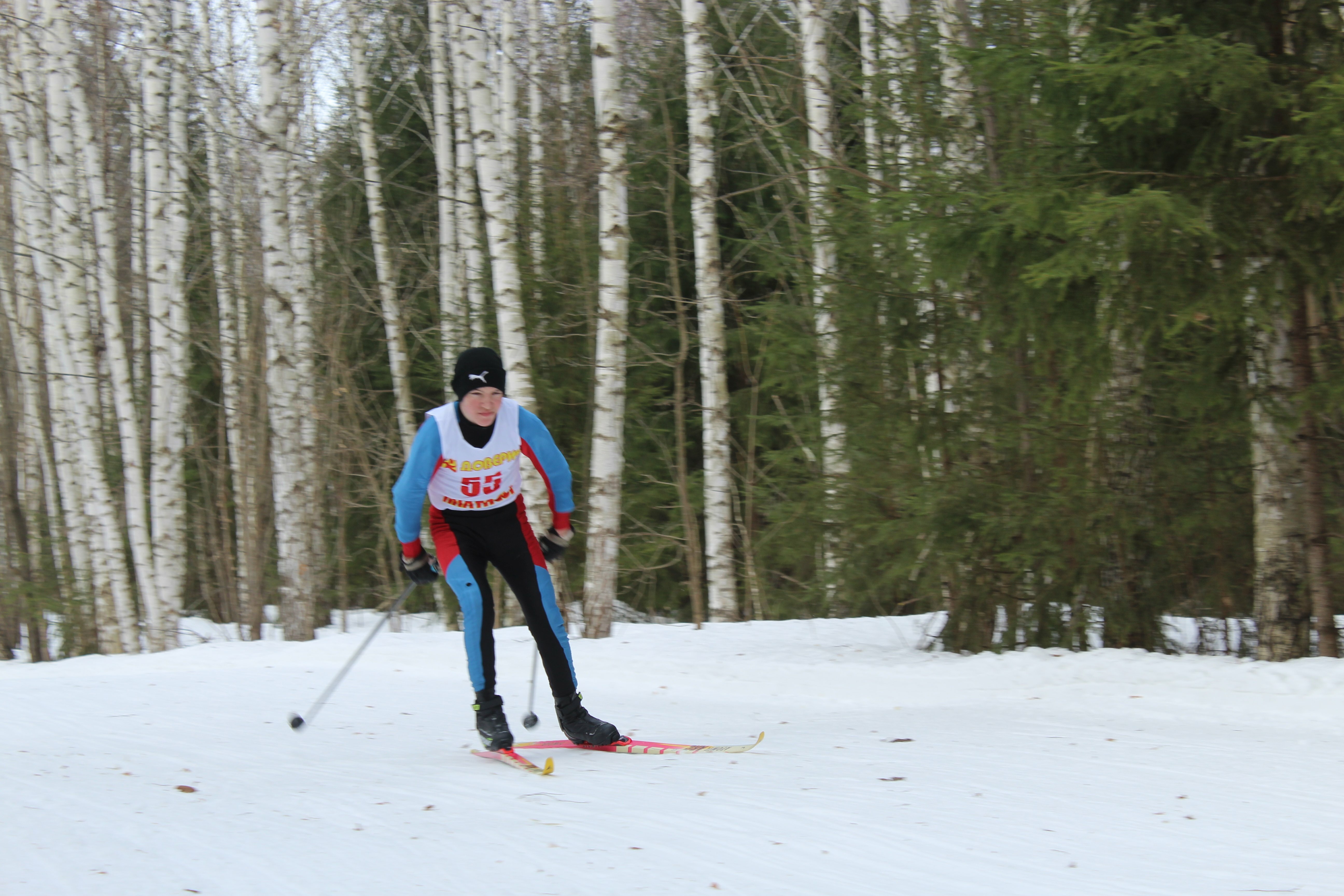 В Калтасах прошёл лыжный марафон