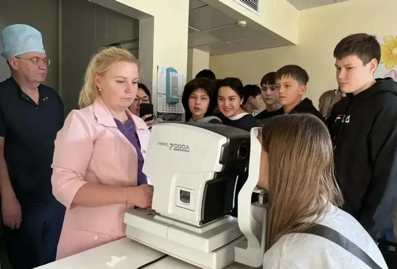 Уфимские школьники прошли по биолого-медицинскому маршруту