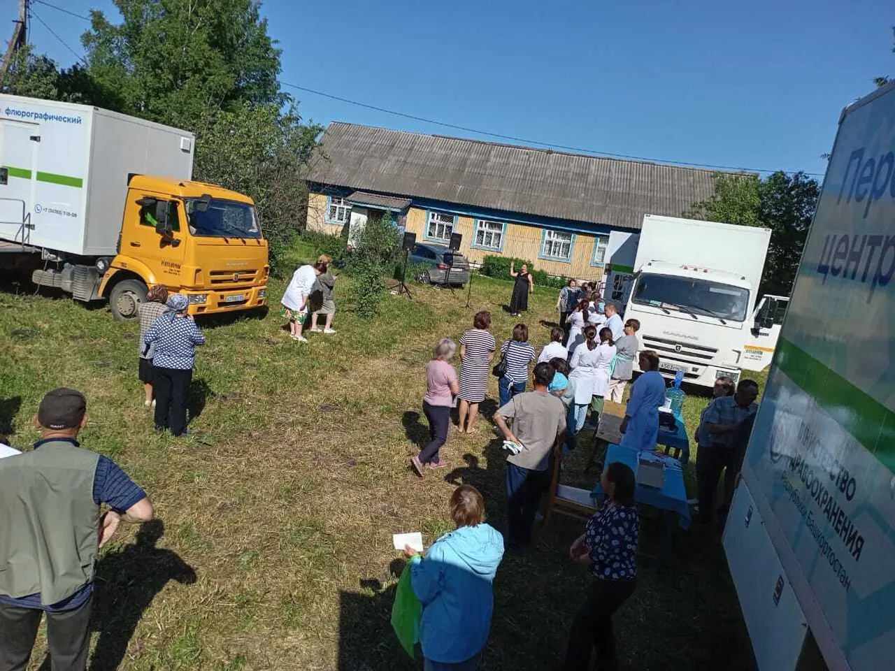 В Калтасинский район приехал «Поезд здоровья»
